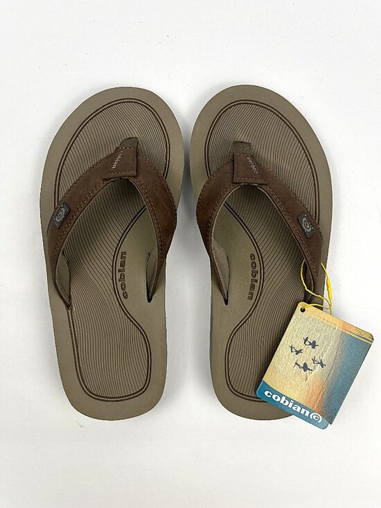 Cobian Seaway Flip Flops Sandals Brown Size 10 NEW main image 8